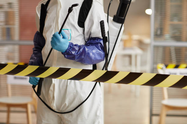 Professional Biohazard Cleanup technician working in Woodbury, MN